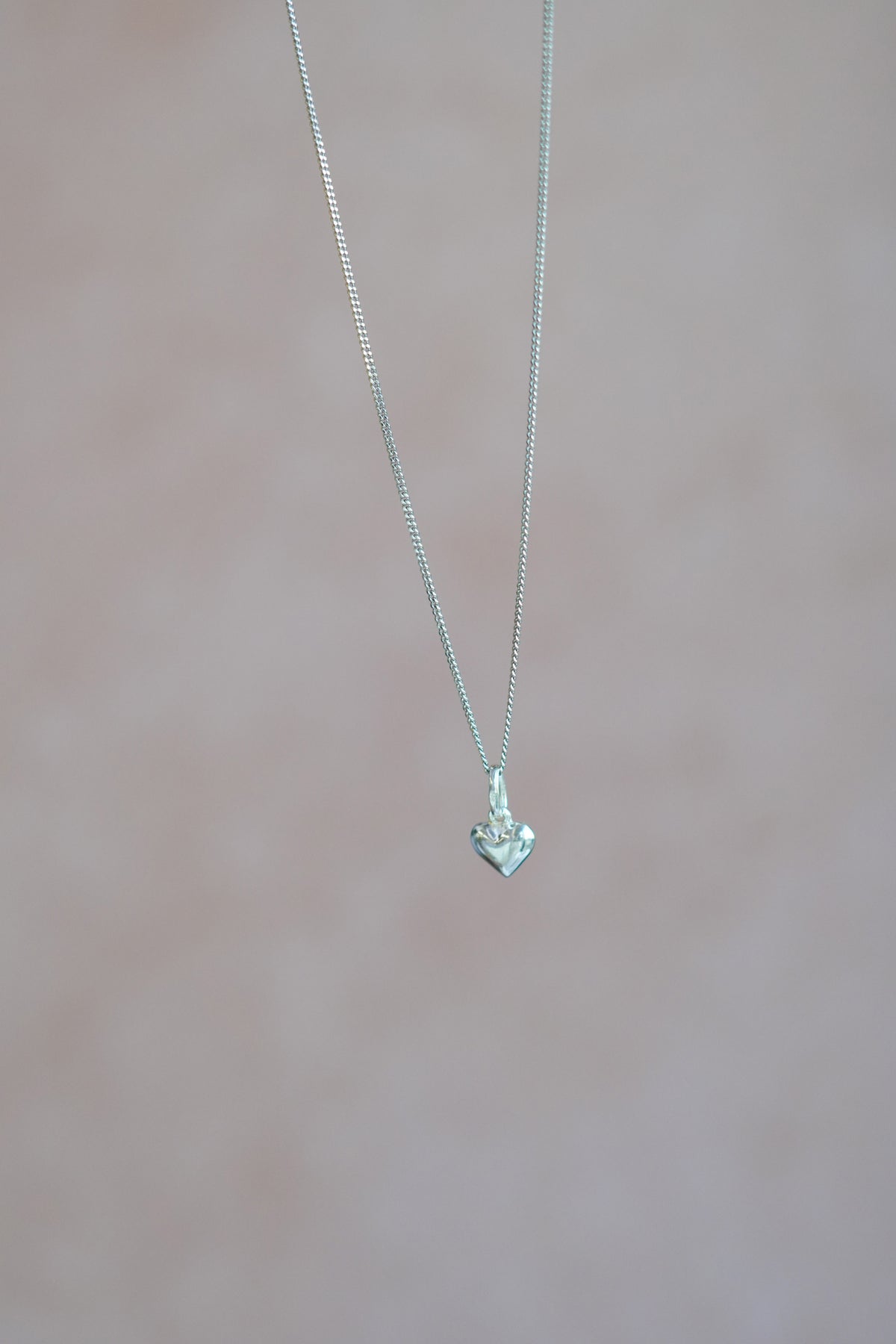 Tiny Heart Necklace - Sterling Silver 925