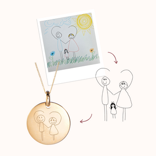 Foto Kette - Vergoldet