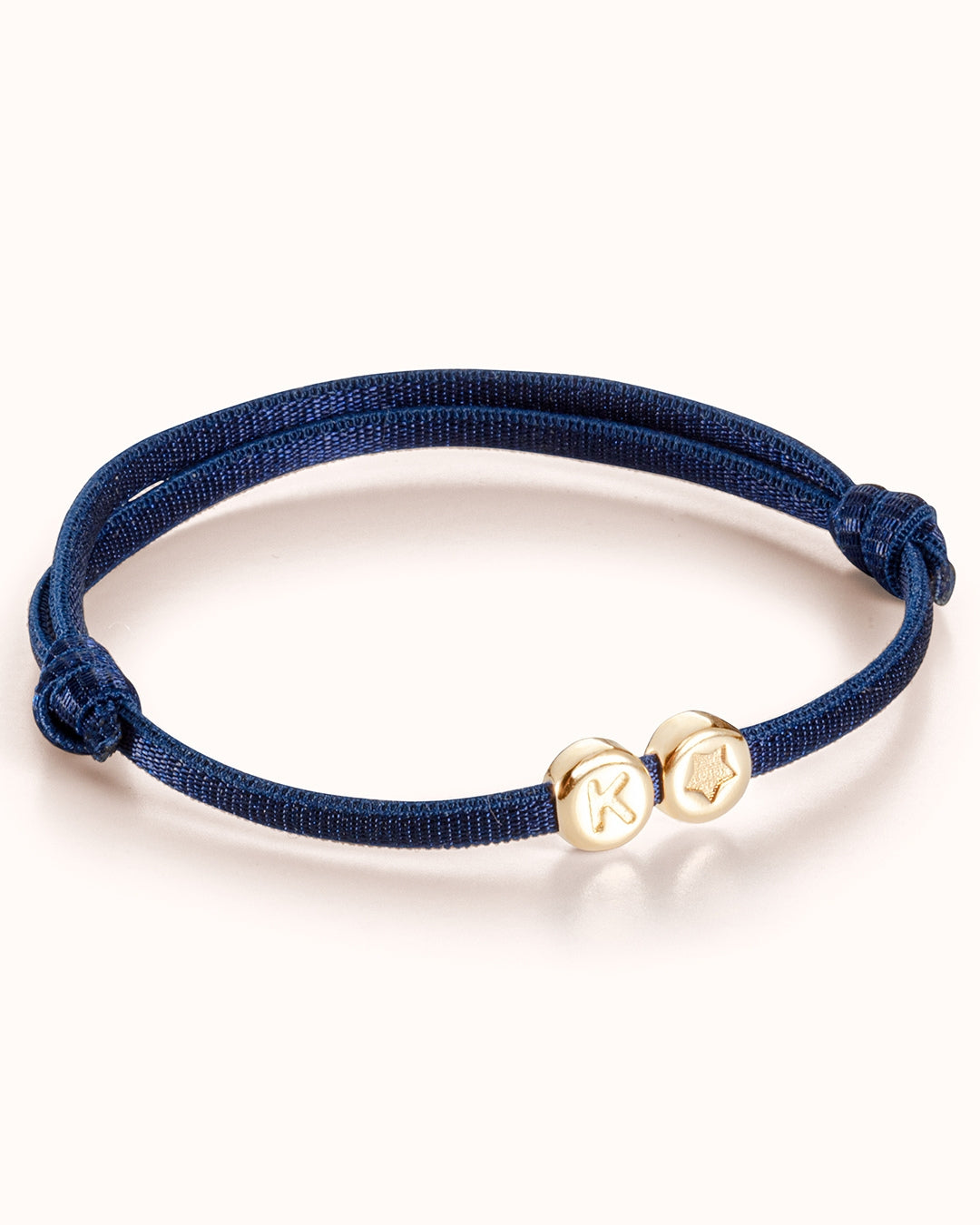 Initial Beads Armband - 18k Verguld