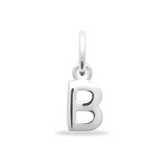 Bedel Mini initial charm - Sterling Zilver 925