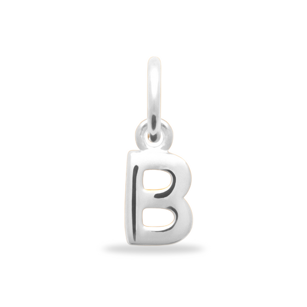 Charm initiale charm argent - gratuit