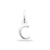 Bedel Mini initial charm - Sterling Zilver 925