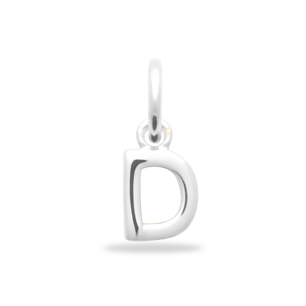 Bedel Mini initial charm - Sterling Zilver 925