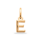 Bedel Mini initial charm - 18k Verguld