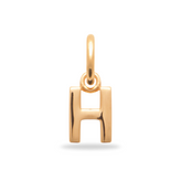 Charm Mini Initial Charm - 18k gilded