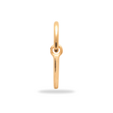 Charm Mini charm initiale - Plaqué or 18 carats