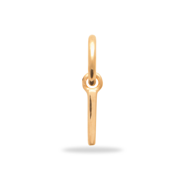 Bedel Mini initial charm - 18k Verguld