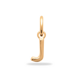 Charm Mini Initial Charm - 18k gilded