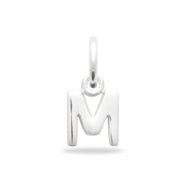 Charm initiale charm argent - gratuit