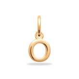 Charm Mini Initial Charm - 18k gilded