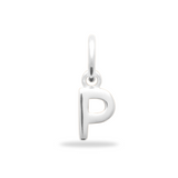 Charm Mini Initial Charm - Sterling Silver 925