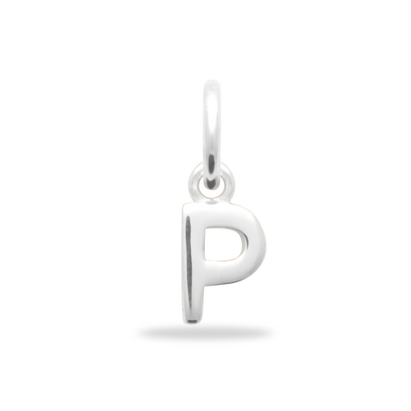 Bedel Mini initial charm - Sterling Zilver 925