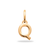 Bedel Mini initial charm - 18k Verguld