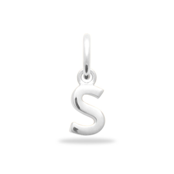 Charm initiale charm argent - gratuit