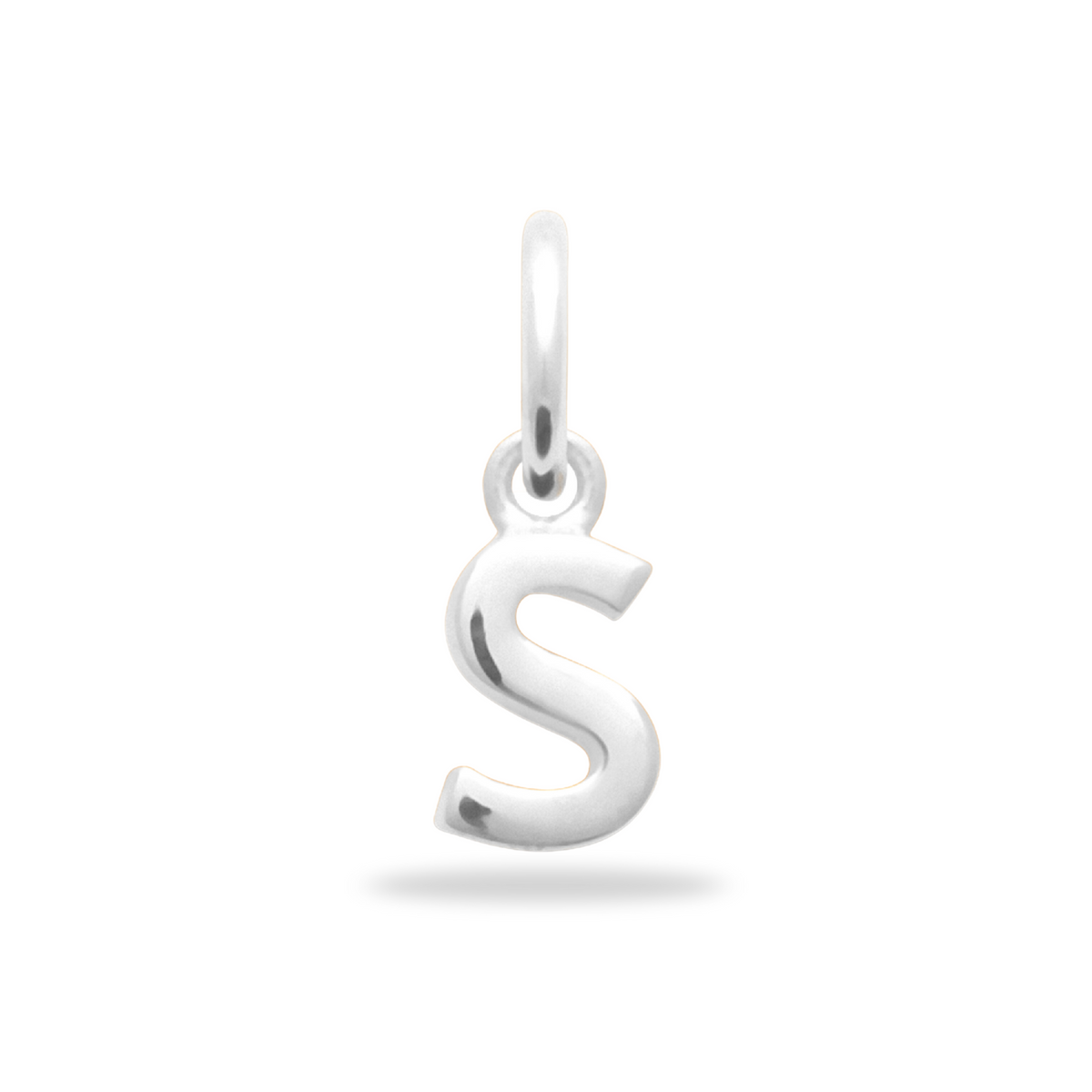 Charm Mini Initial Charm - Sterling Silver 925