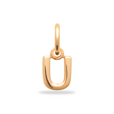 Charm Mini Initial Charm - 18k gilded