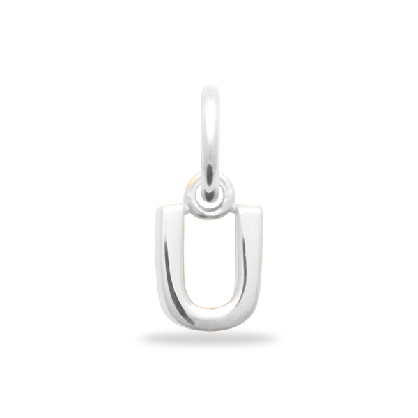 Charm initiale charm argent - gratuit