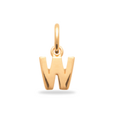 Charm Mini charm initiale - Plaqué or 18 carats