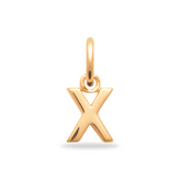 Charm Mini Initial Charm - 18k gilded