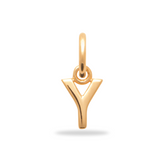 Charm Mini Initial Charm - 18k gilded