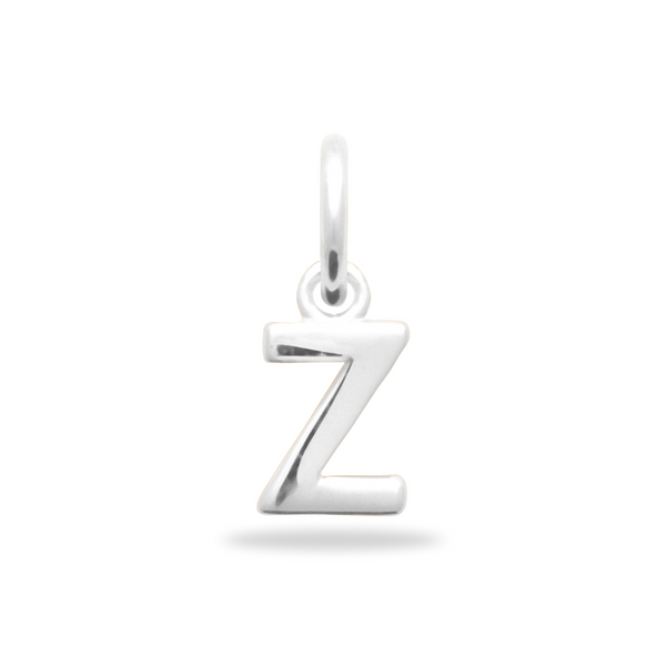 Initial charm bedel zilver - free