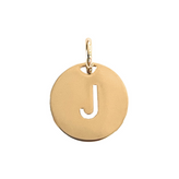 Ketting Open Initial - Verguld