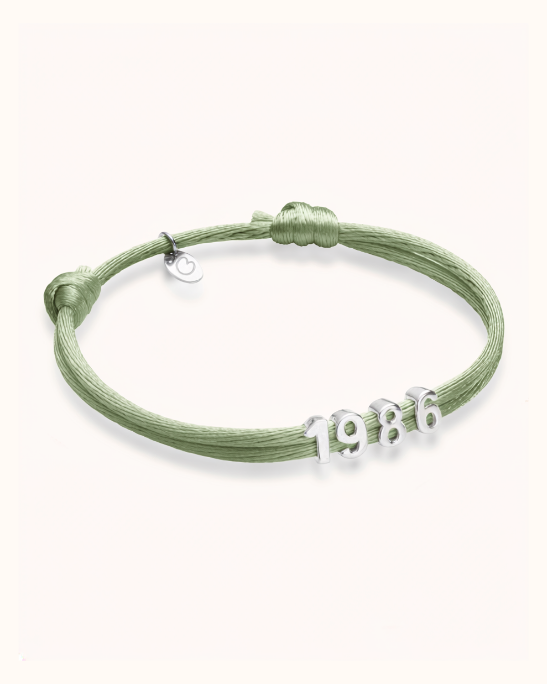 Jaartal Armband - Zilver - Gepersonaliseerde Armband