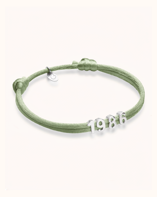 Jaartal Armband - Zilver - Gepersonaliseerde Armband