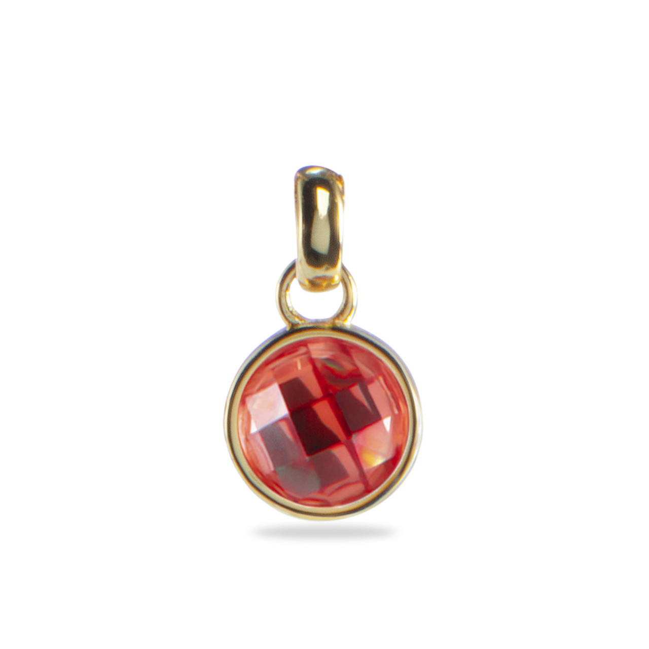 Charm Birthstone - 18k gilded