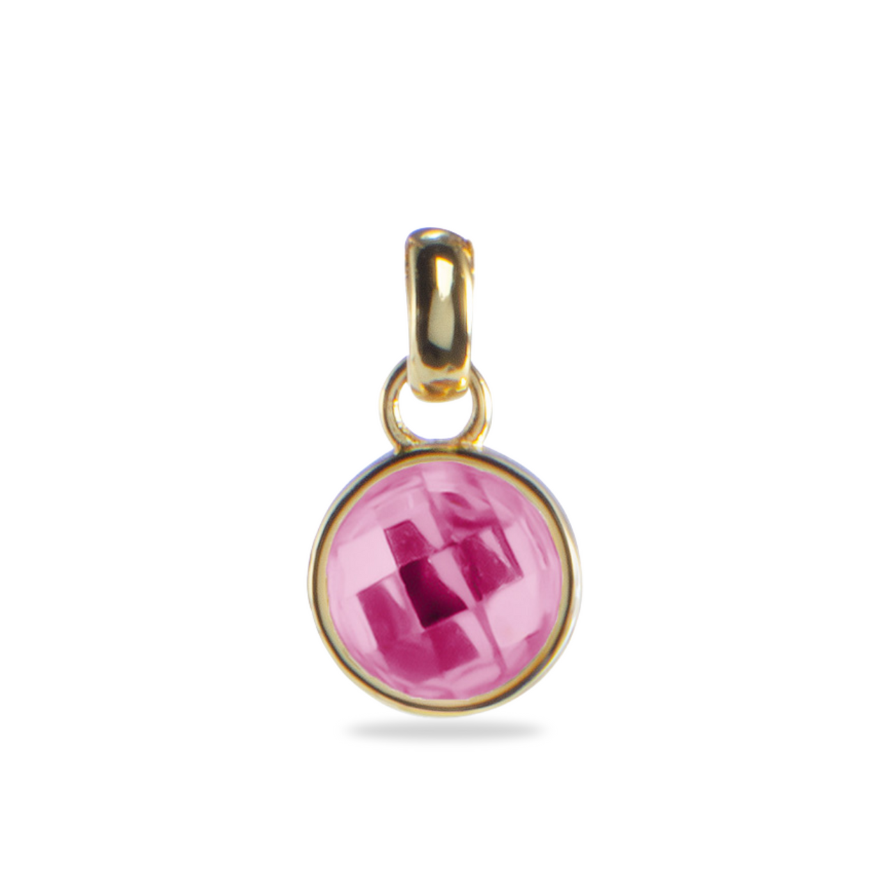 Charm Birthstone - 18k gilded