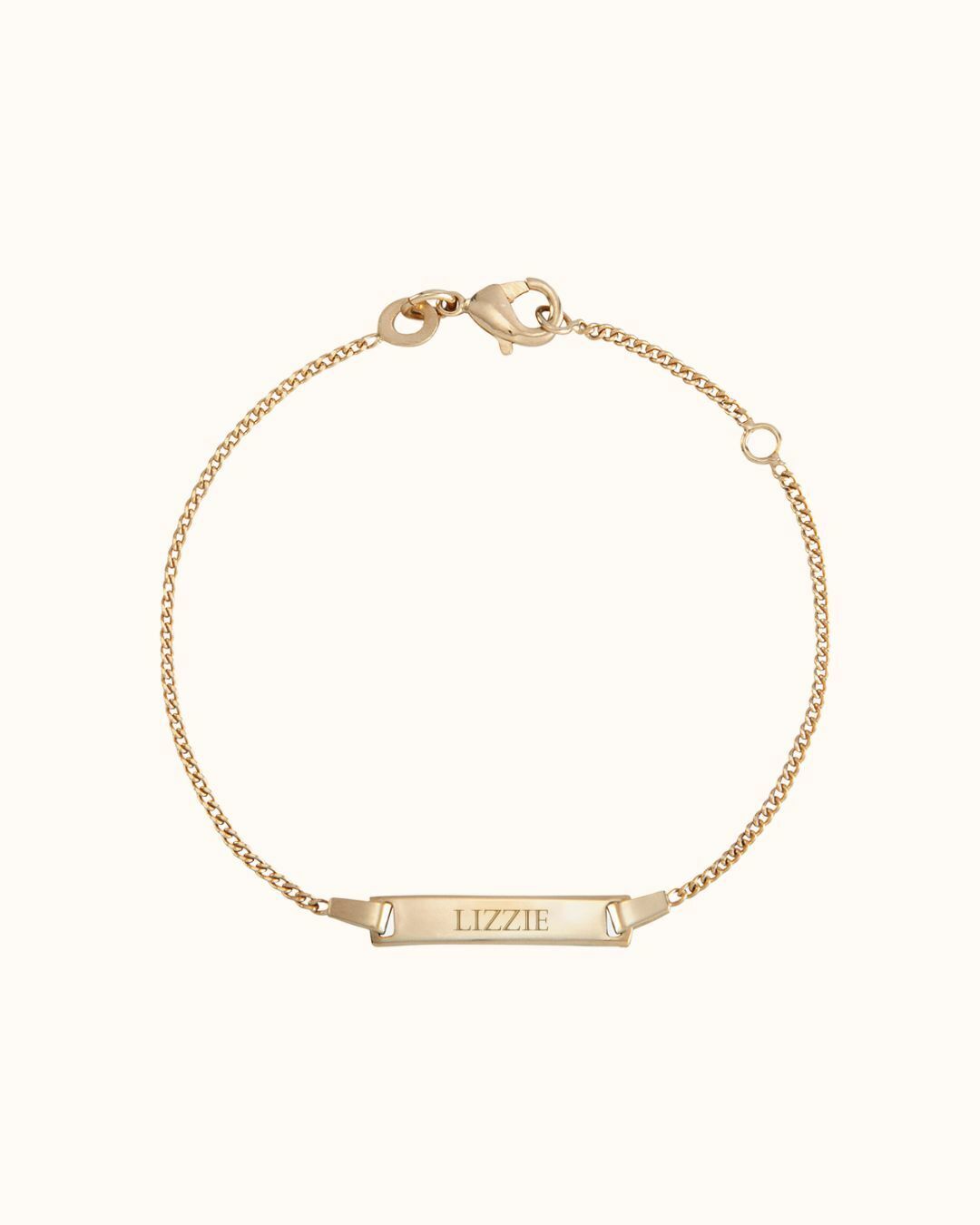 Kids ID Bracelet - Gold plated