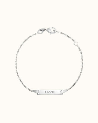 Enfants Bracelet ID - Argent