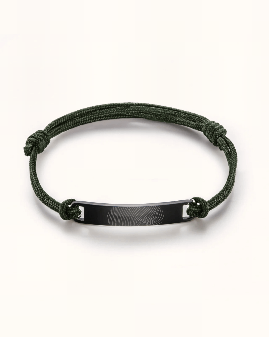 Vaderdag VOORDEELSET zwart - Gepersonaliseerde Heren Armbanden