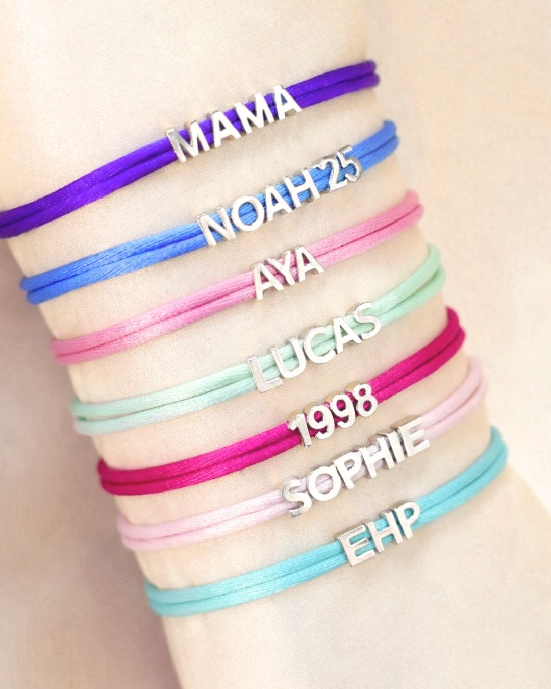 Letter Armband - Zilver - Gepersonaliseerde Armband