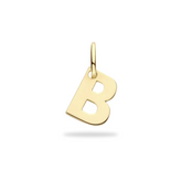 Bedel Initial charm - 14k Solid Gold