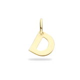 Bedel Initial charm - 14k Solid Gold