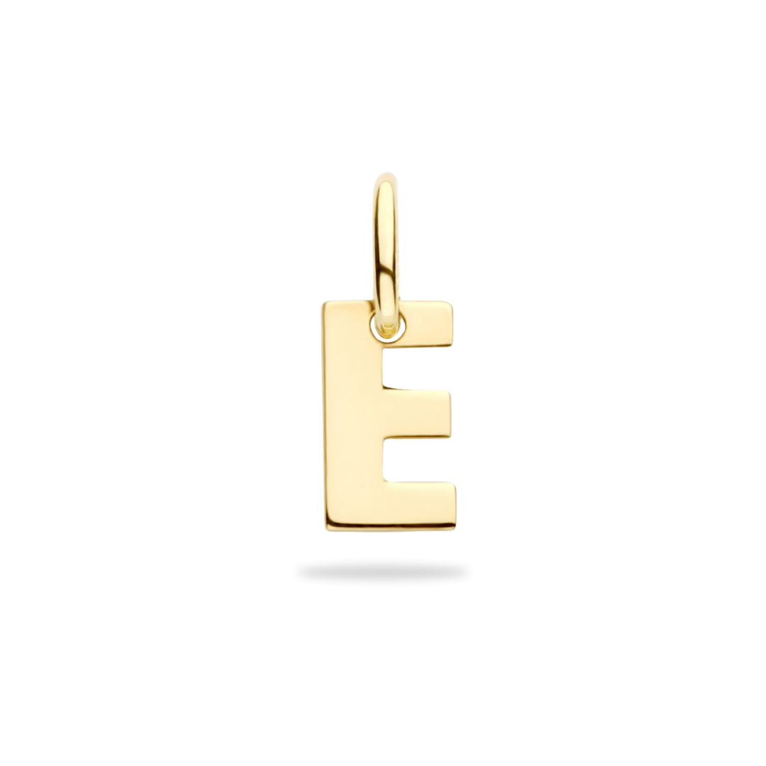 Bedel Initial charm - 14k Solid Gold