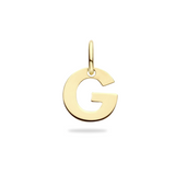 Bedel Initial charm - 14k Solid Gold