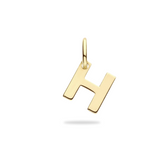 Bedel Initial charm - 14k Solid Gold