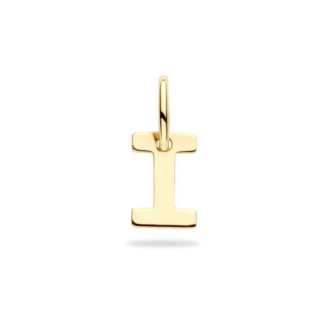 Bedel Initial charm - 14k Solid Gold