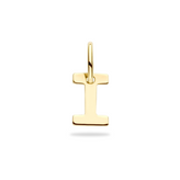 Initial Charm Bedel - 14k Solid Gold - free