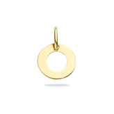 Bedel Initial charm - 14k Solid Gold