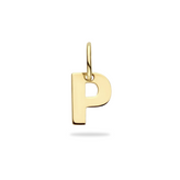 Bedel Initial charm - 14k Solid Gold