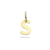 Bedel Initial charm - 14k Solid Gold