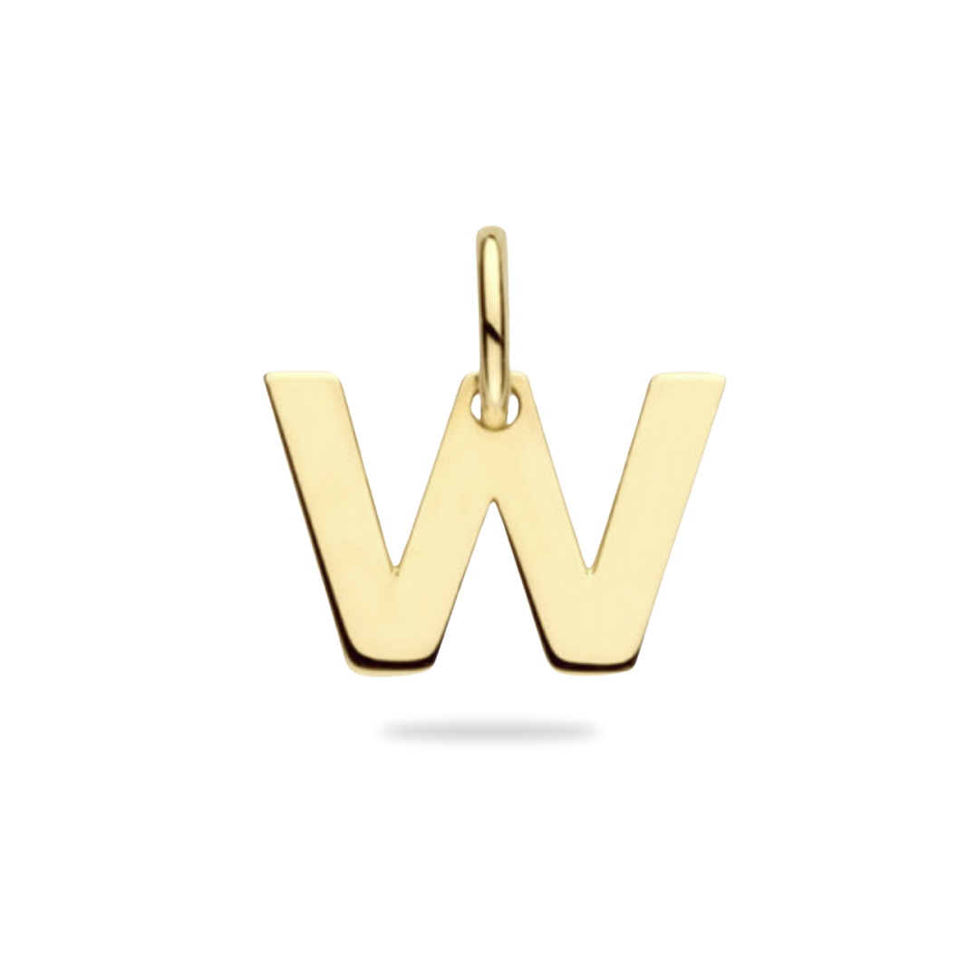 Bedel Initial charm - 14k Solid Gold
