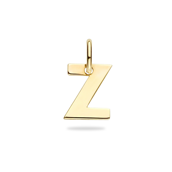 Bedel Initial charm - 14k Solid Gold