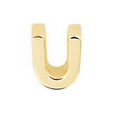 14k Single Initial Charm - 14k gold