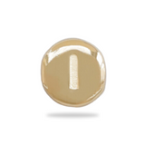 Charm Perle initiale - Plaqué Or 18 carats