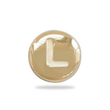 Charm Perle initiale - Plaqué Or 18 carats