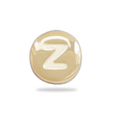 Charm Perle initiale - Plaqué Or 18 carats